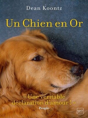 cover image of Un chien en or